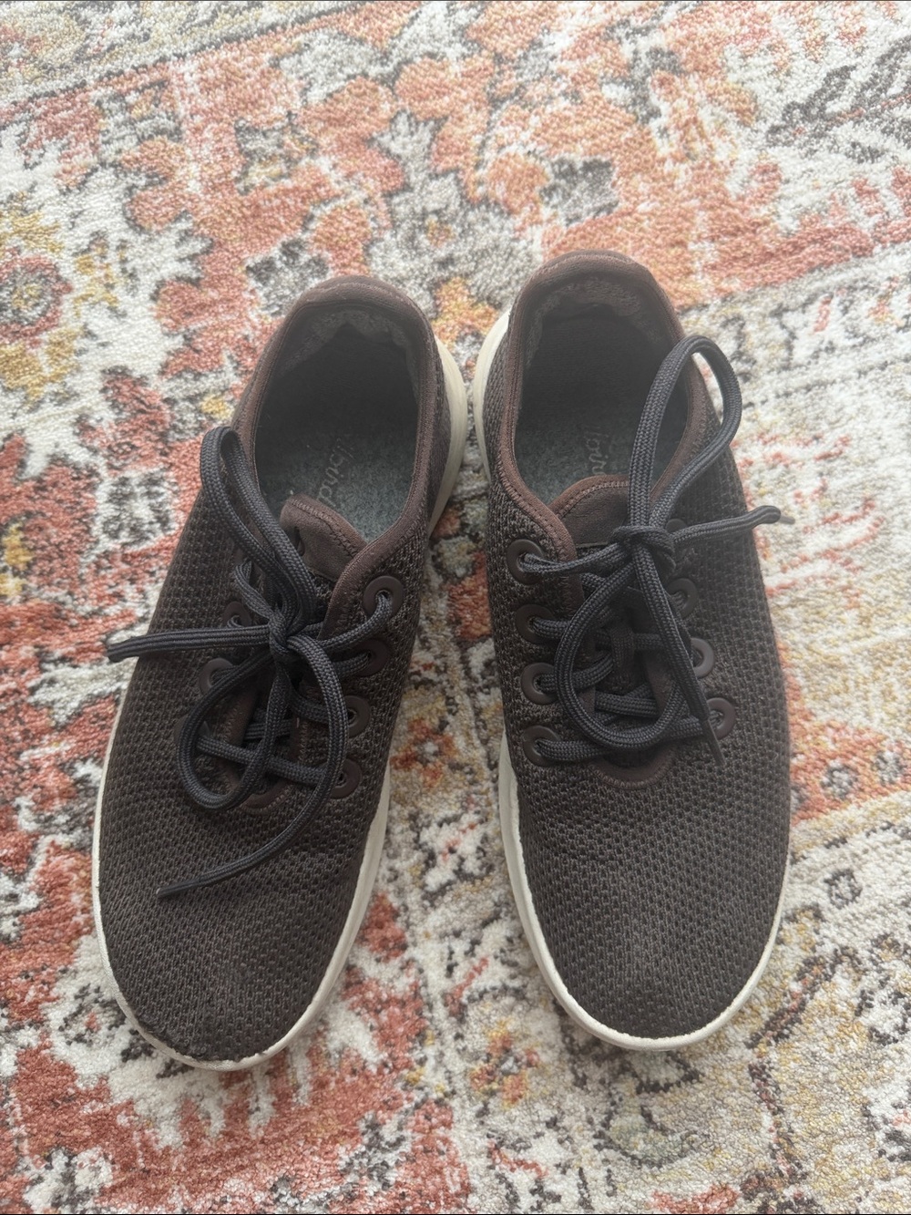 Women’s Allbirds Lace-Up Sneakers in Dark Brown
